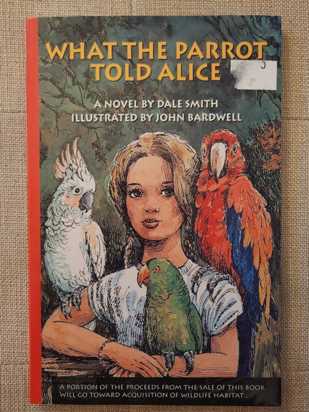 What the Parrot Told Alice Paperback Book by Dale Smith Young Adult Reading Mate